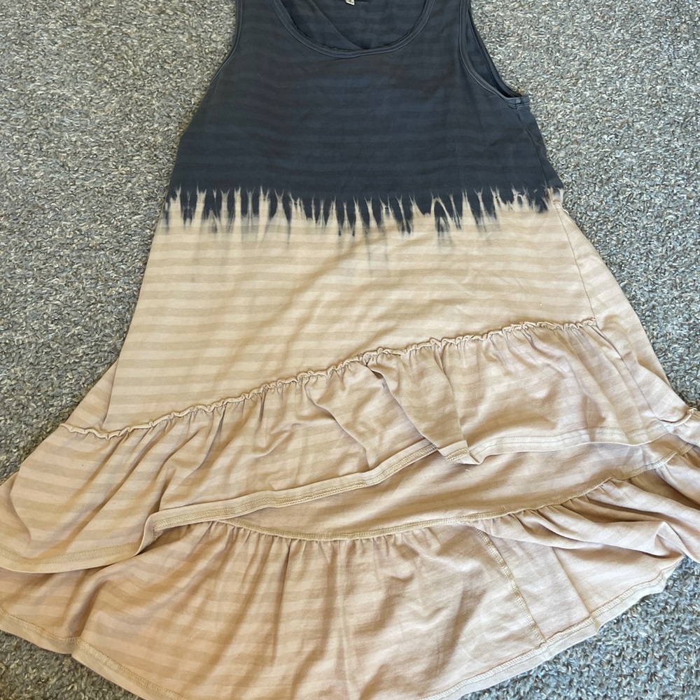 Gimmicks Tunic Ruffle Tank